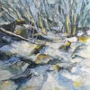 Oil landscape painting - FINNISH LANDSCAPE