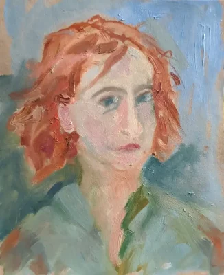 Oil painting - SELF PORTRAIT
